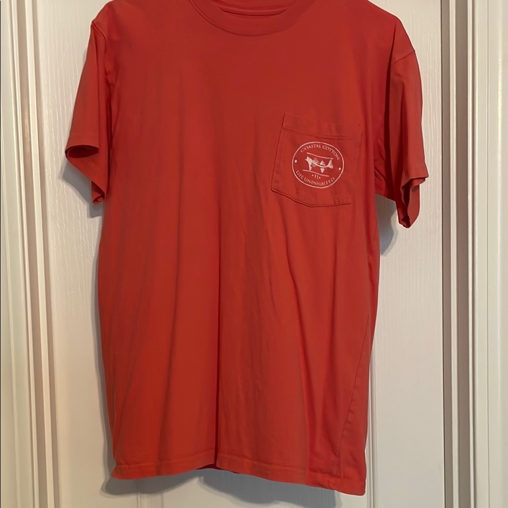 Classic Salmon T-Shirt with Pocket